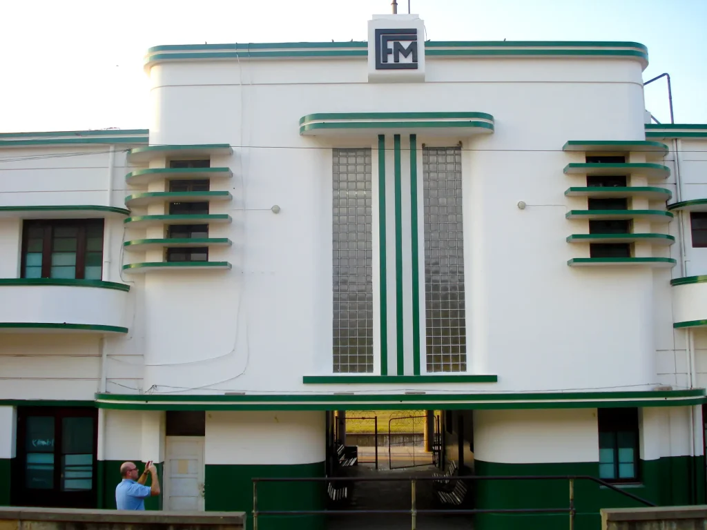 Railway Station in Ressano Garcia, Mozambique (1945)