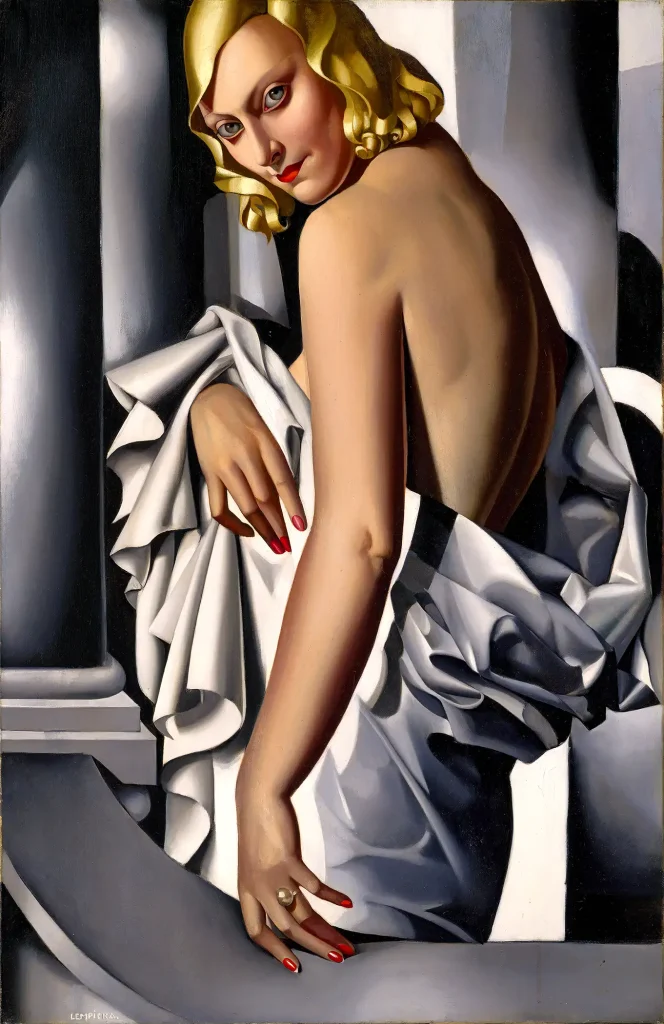 Tamara de Lempicka - Portrait of Marjorie Ferry (1932)