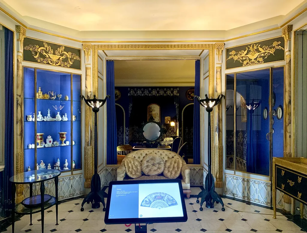 The boudoir of fashion designer Jeanne Lanvin, Museum of Decorative Arts, Paris (1922-1925)