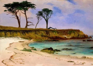 Albert Bierstadt - Sea Cove (1880-90)