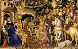 Gentile da Fabriano - Adoration of the Magi (1423)