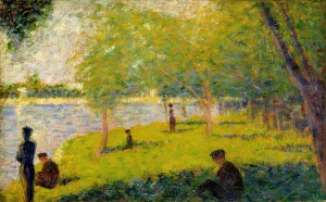 Georges Seurat - Study for A Sunday on La Grande Jatte (1884)