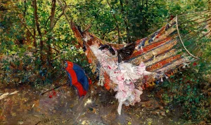 Giovanni Boldini - L’amaca (1873)