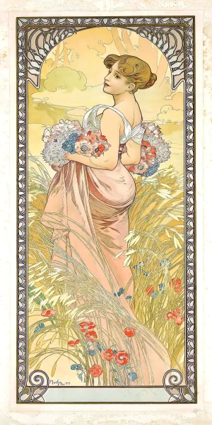 Alphonse Mucha - Summer (1900)