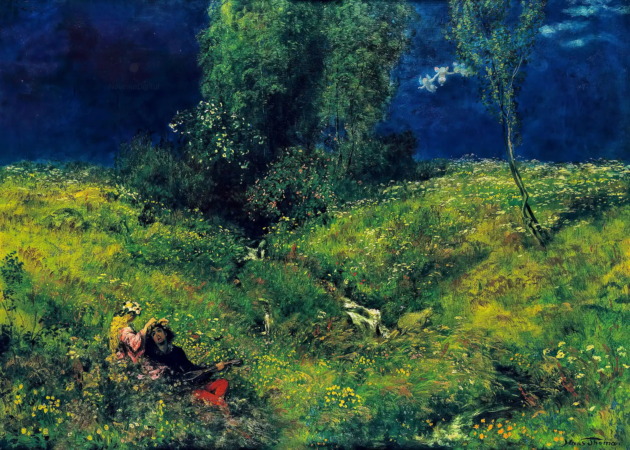 Hans Thoma - Summer (1872)