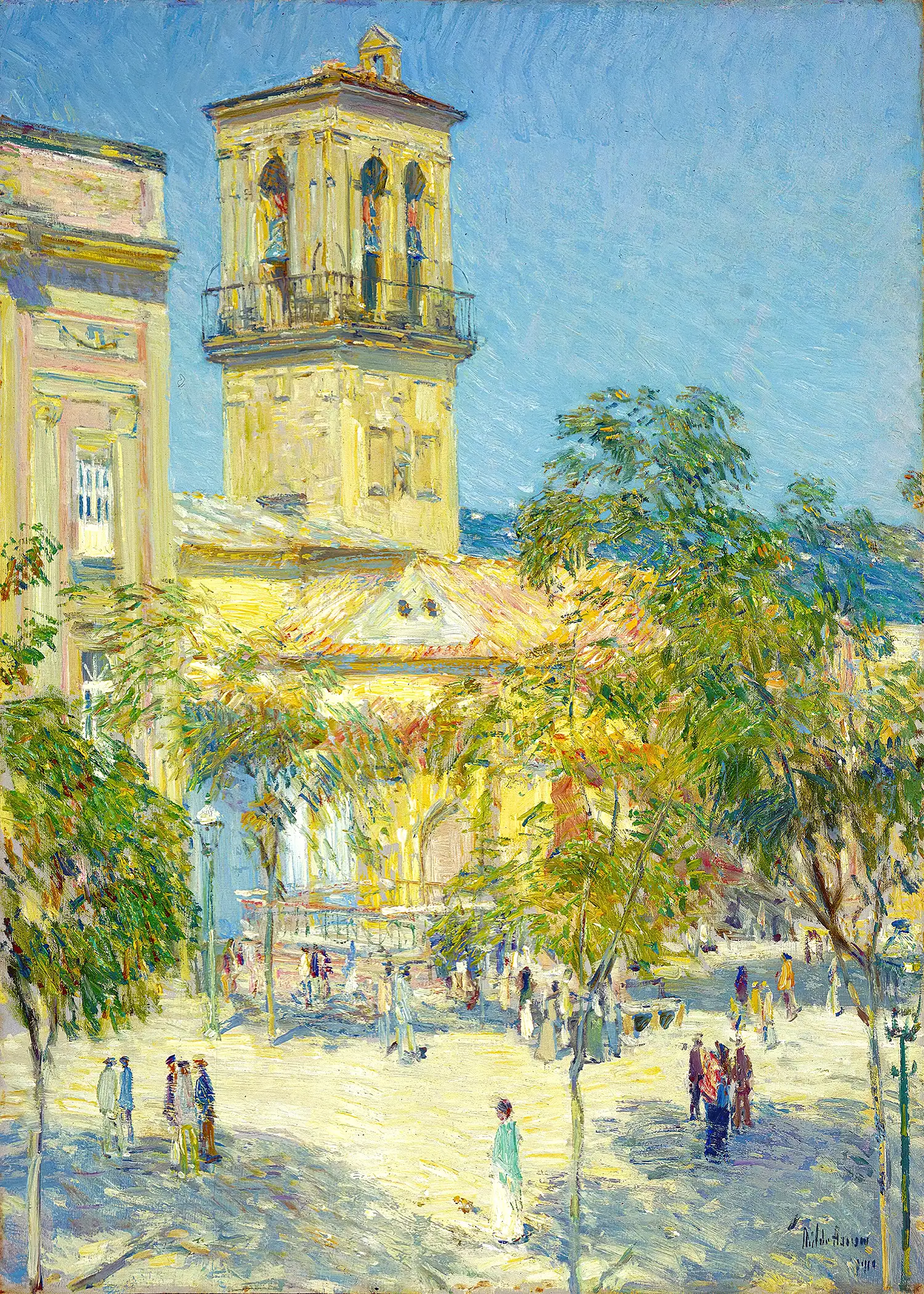 Childe Hassam - Street of the Great Captain, Córdoba (1910)