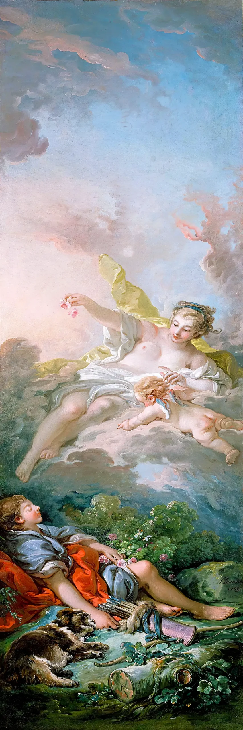 François Boucher - Aurora and Cephalus (1769)