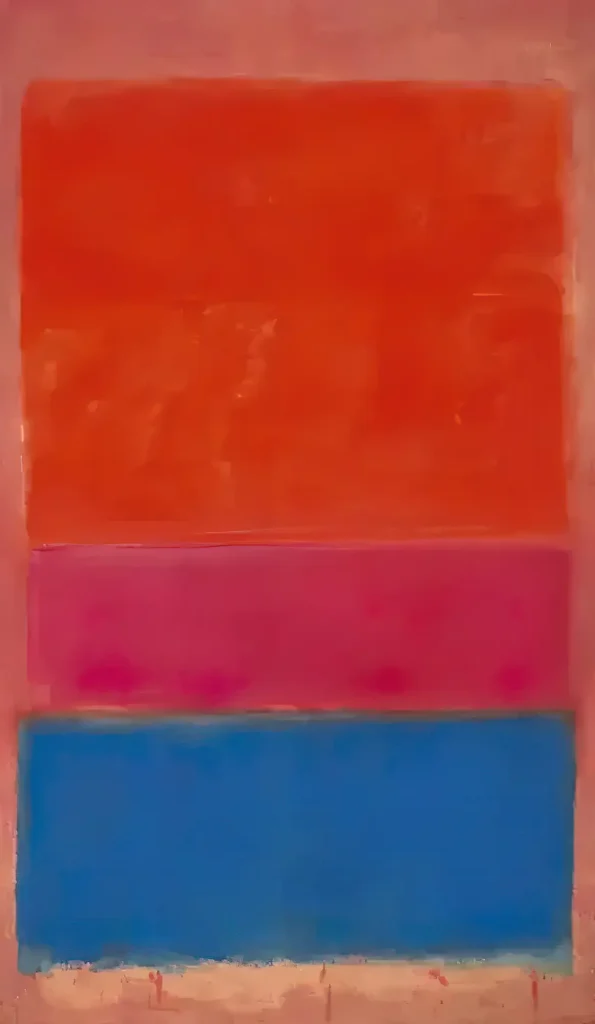 Mark Rothko - No. 1 (Royal Red and Blue) (1954)