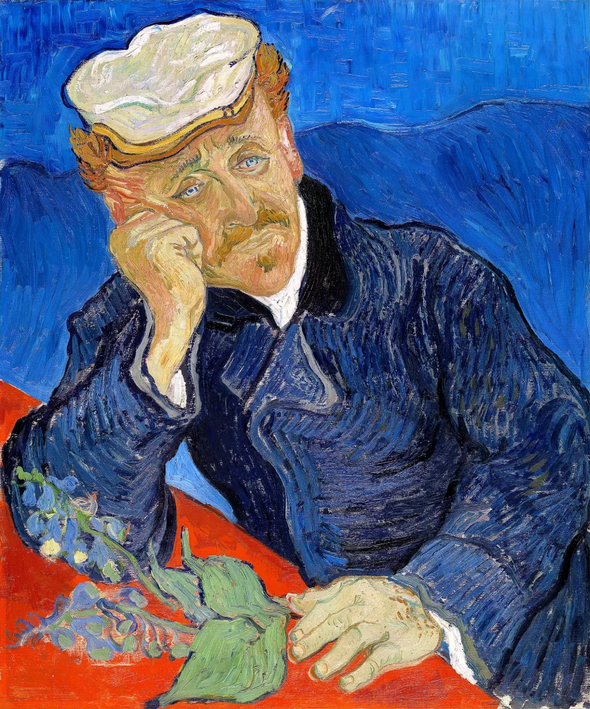 Vincent van Gogh - Portrait of Dr. Gachet (1890)