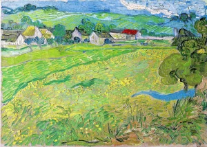 Vincent van Gogh - View of Vessenots near Auvers (1890)