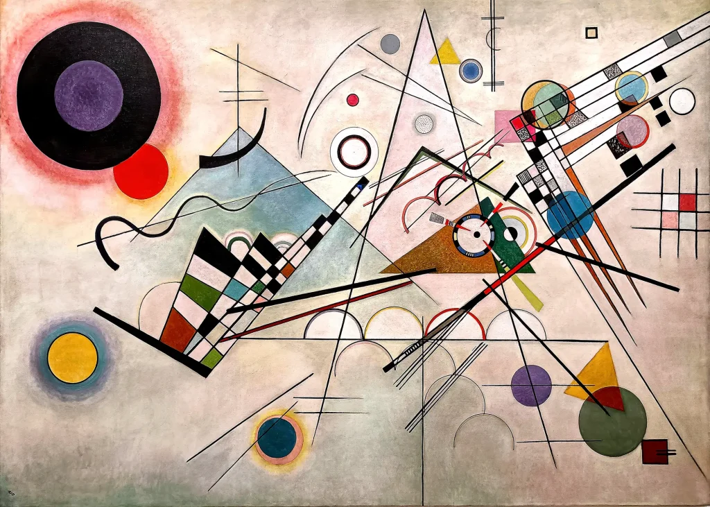 Wassily Kandinsky - Composition 8 (1923)