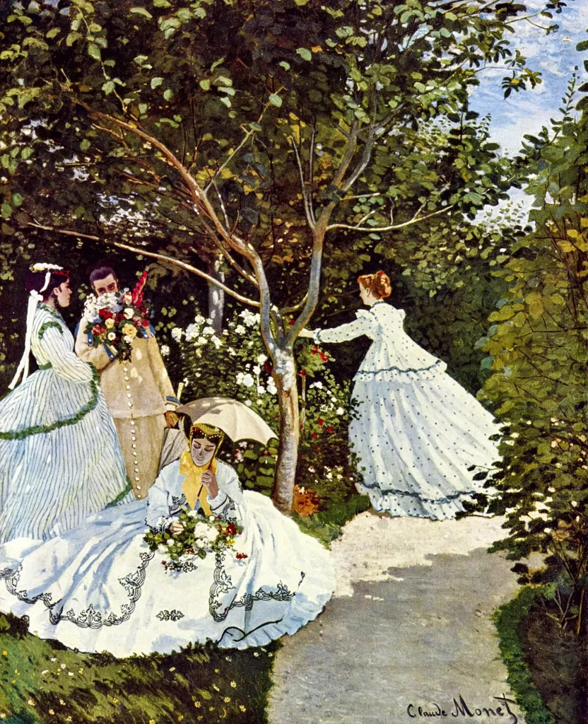 Claude Monet - Women in the Garden (1866)