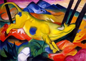 Franz Marc - The Yellow Cow (1911)