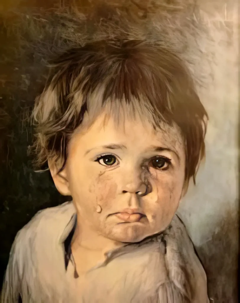 Giovanni Bragolin - The Crying Boy (1950s)