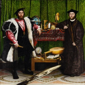 Hans Holbein the Younger - The Ambassadors (1553)