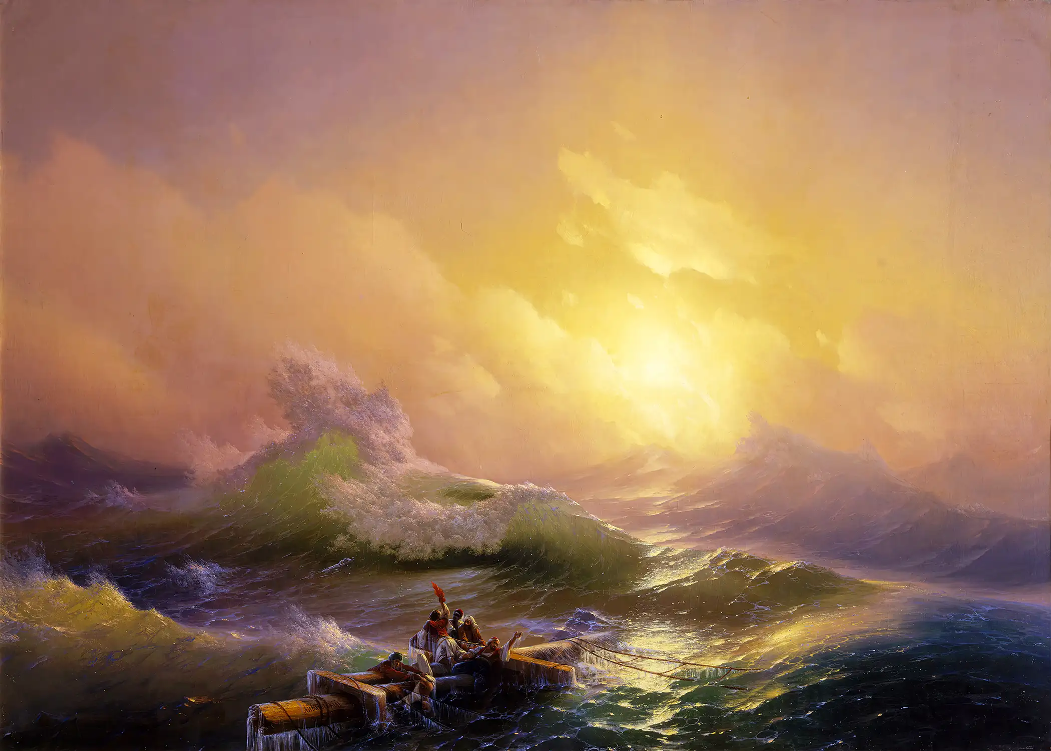 Ivan Aivazovsky - The Ninth Wave (1850)
