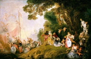 Antoine Watteau - Pilgrimage to Cythera (1718-19)