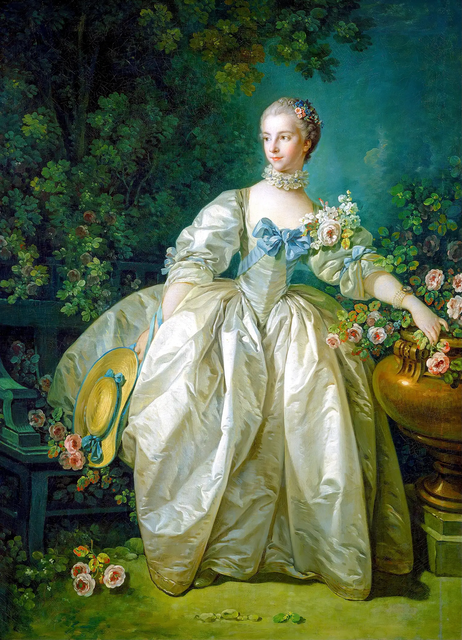 François Boucher - Madame Bergeret (c.1766)