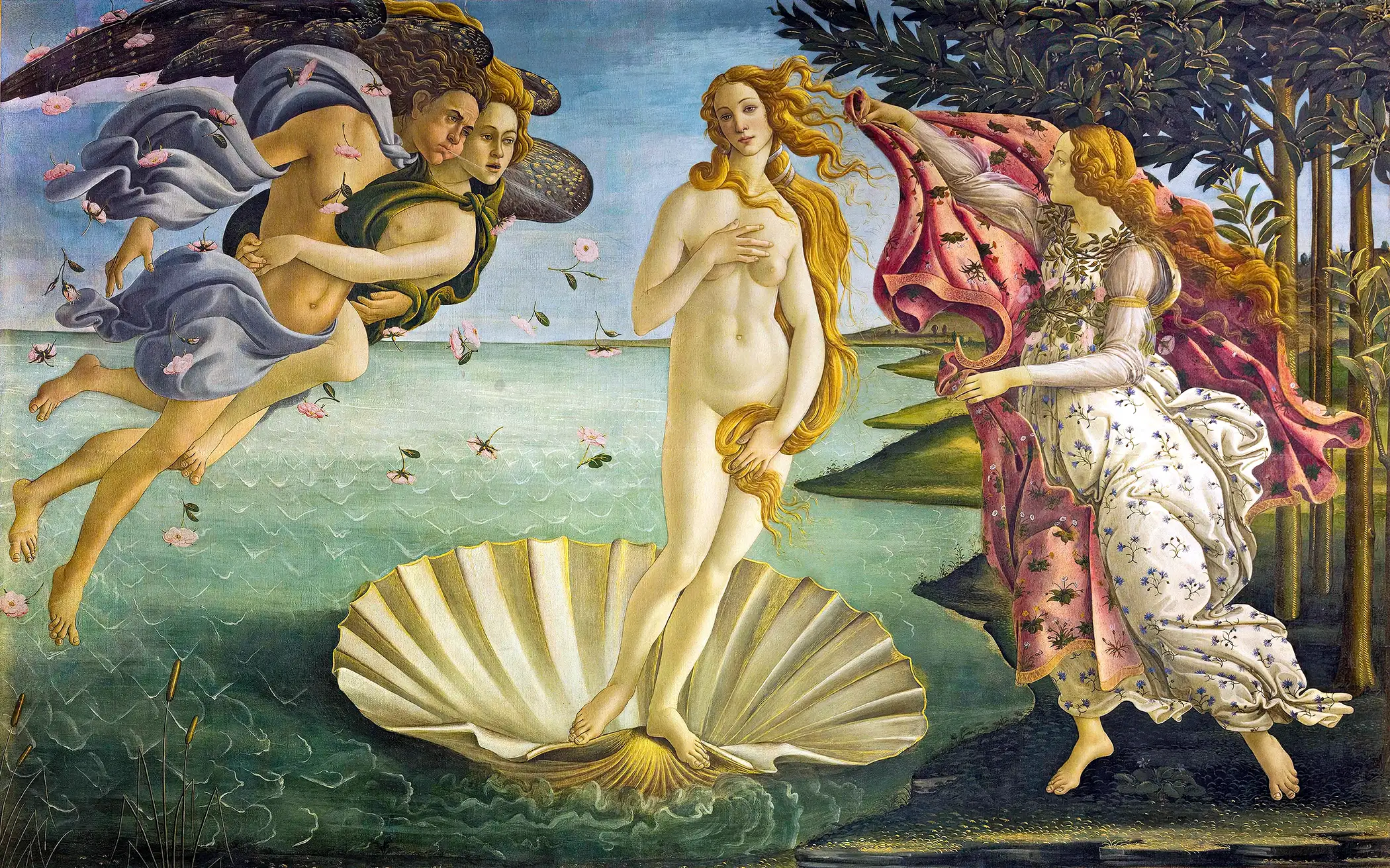 Sandro Botticelli - Birth of Venus (1485)