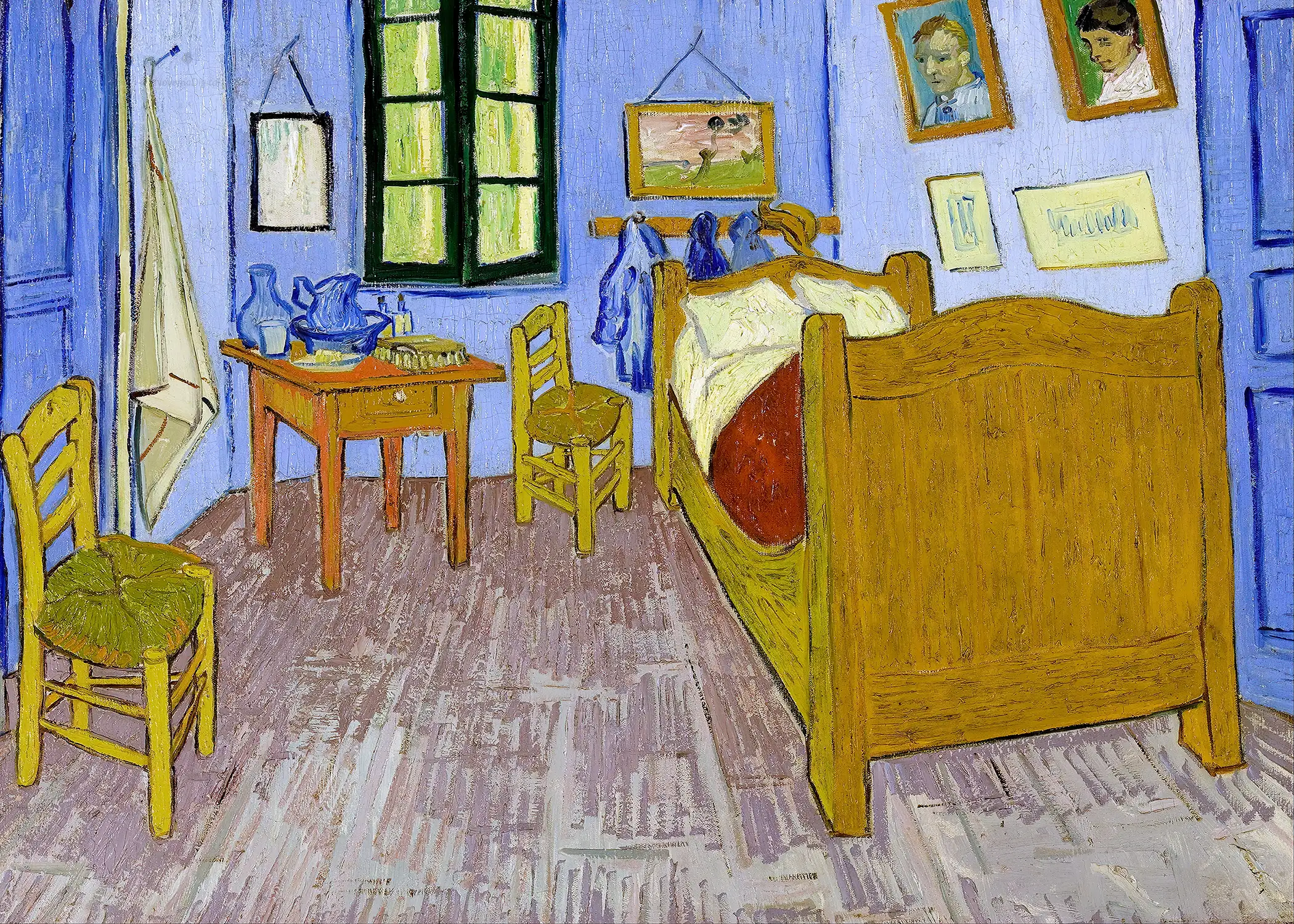 Vincent van Gogh - The Bedroom (Réduction) (1889)