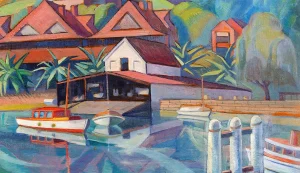 Roy de Maistre - The Boat Shed (1918-27)