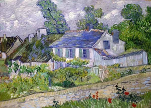Vincent van Gogh - Houses at Auvers (1890)