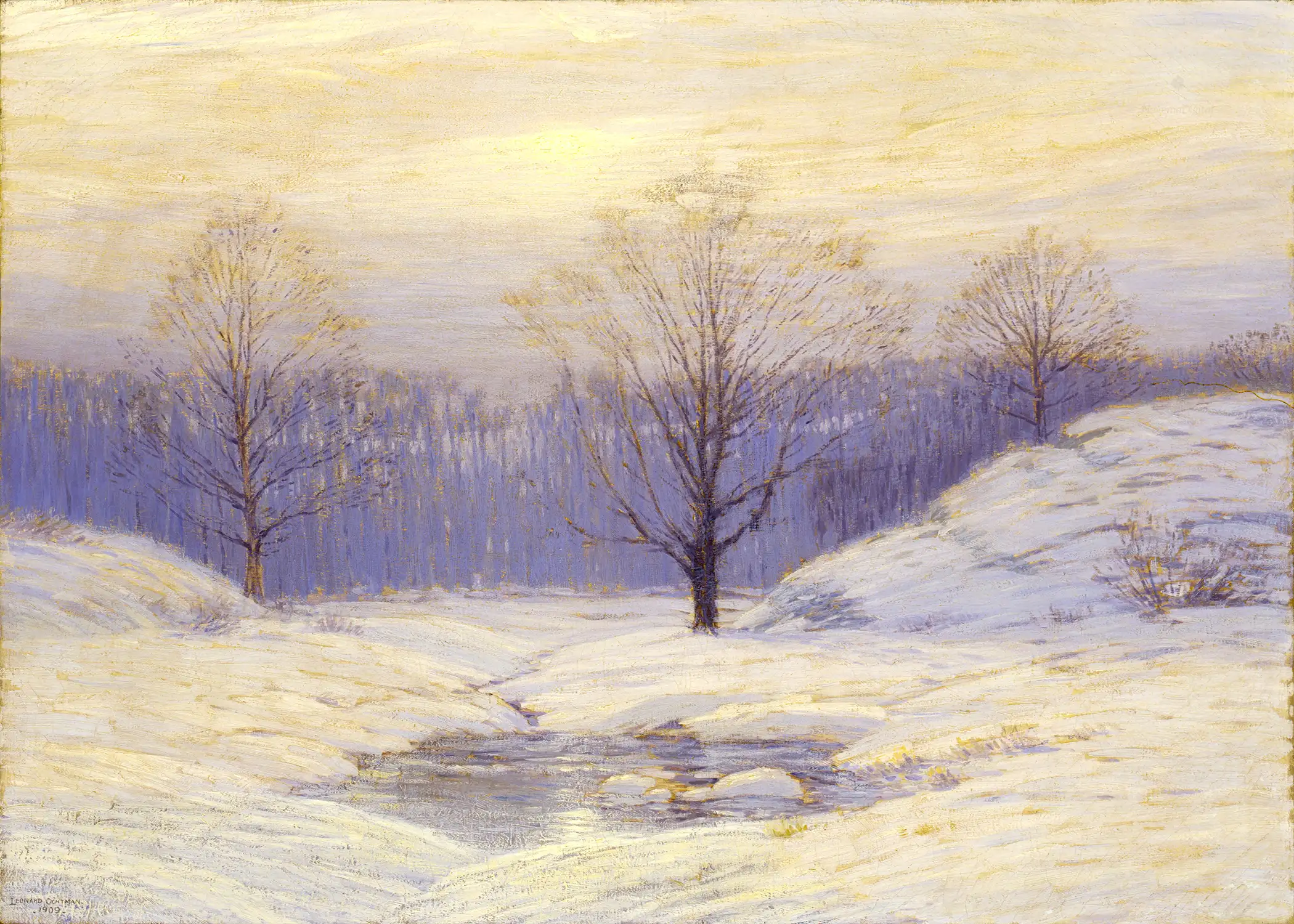 Leonard Ochtman - Morning Haze (1800s)