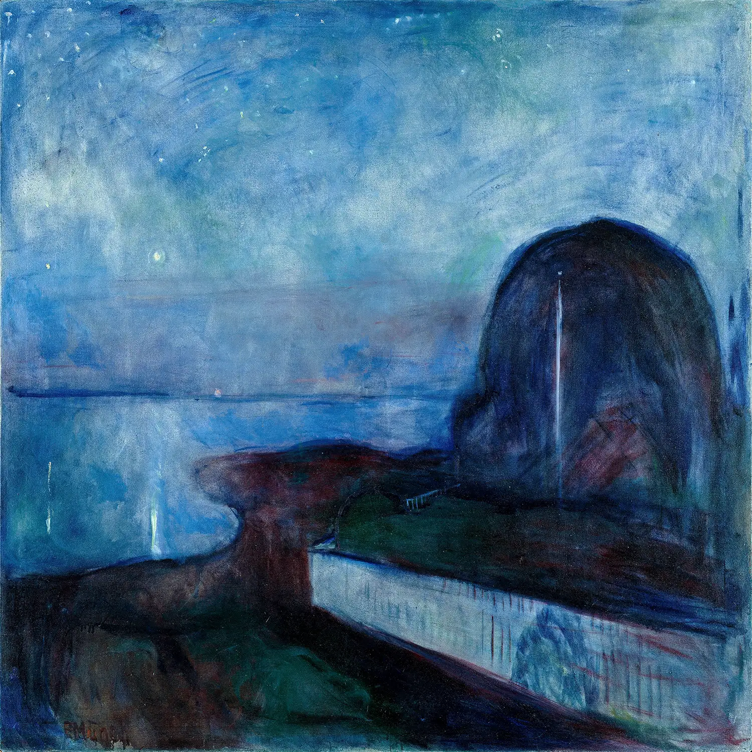 Edvard Munch - Starry Night (1893)