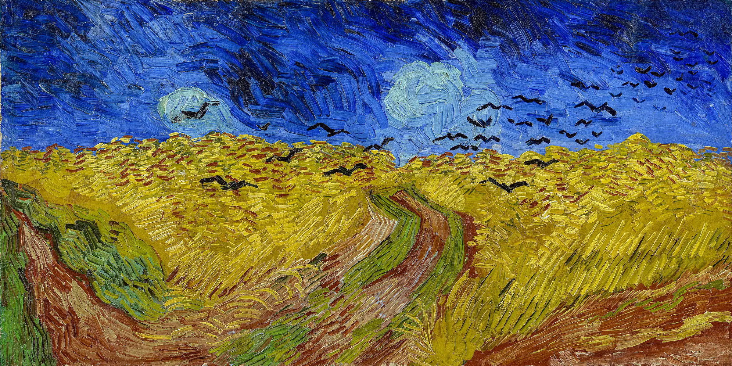 Vincent van Gogh - Wheatfield with Crows (1890)