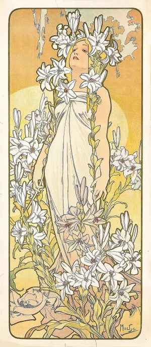 Alphonse Mucha - The Lily (1897)