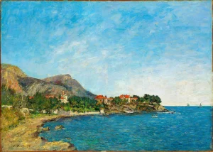 Eugène Boudin - Beaulieu, The Bay of Fourmis (1892)