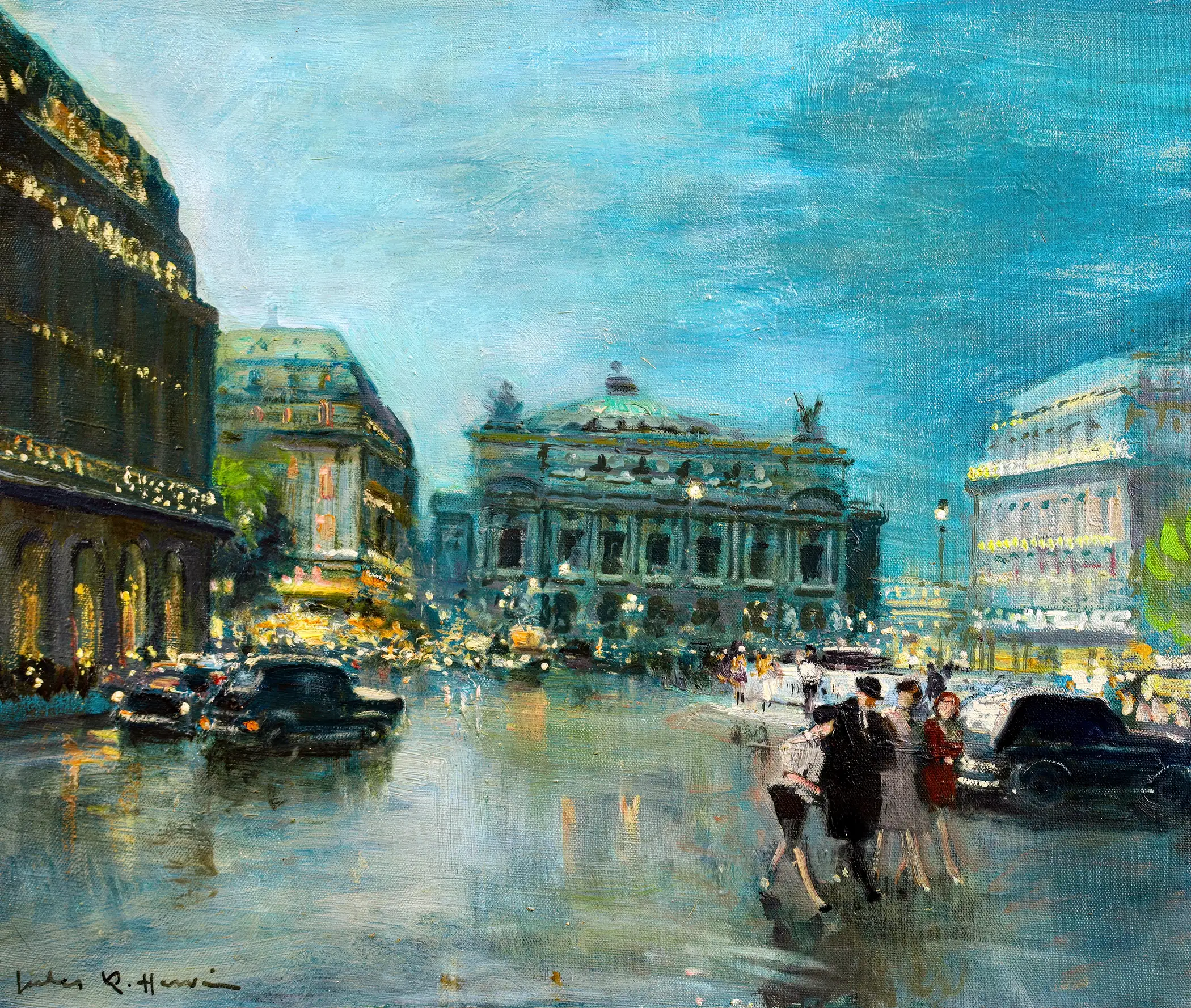 Jules-René Hervé - Place de l'Opera (1940)