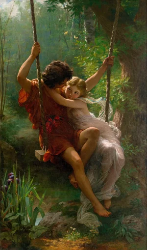 Pierre-Auguste Cot - Springtime (1873)
