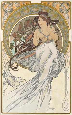 Alphonse Mucha – La Musique (1898)