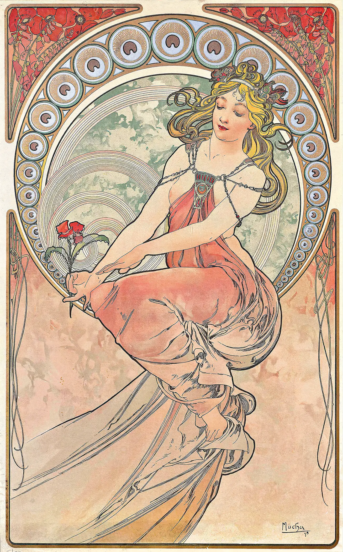 Alphonse Mucha - La Peinture (1898)