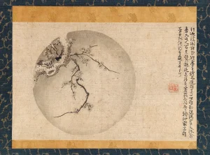 Motsurin Jōtō (Bokusai) - Plum Blossoms (1400s)