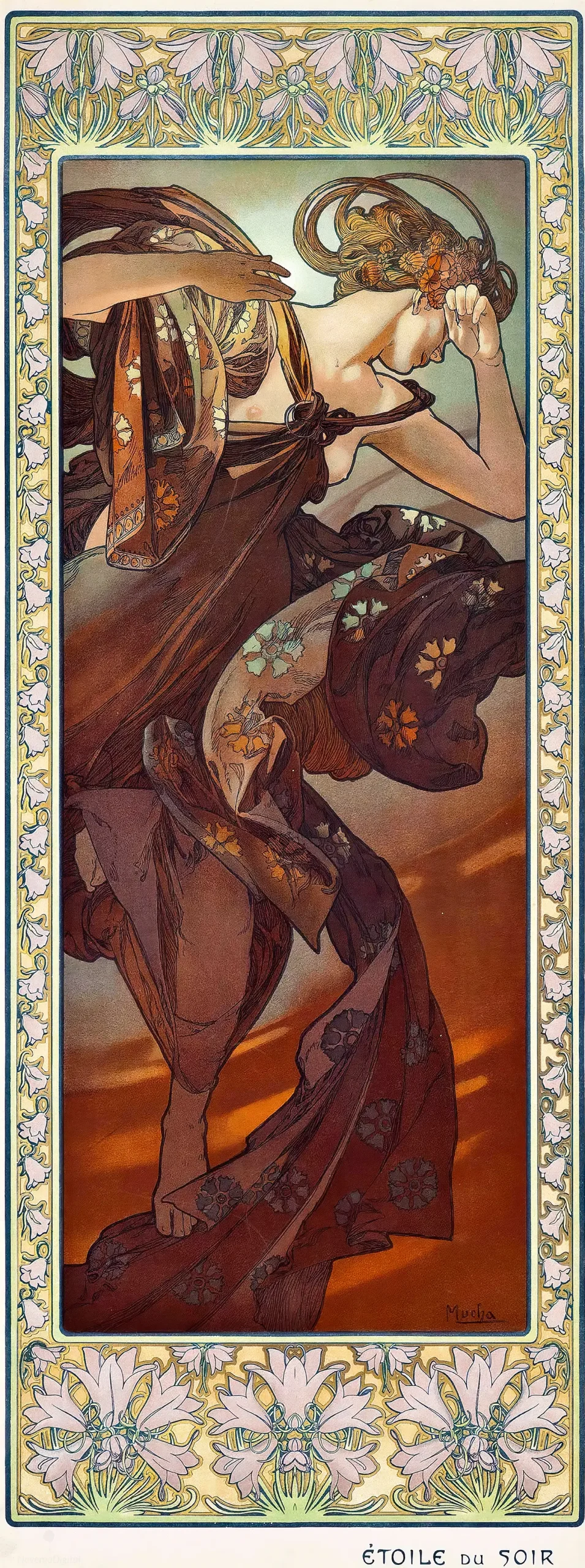 Alphonse Mucha - Étoile Du Soir (1902)