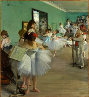 Edgar Degas - The Dance Class (1874)