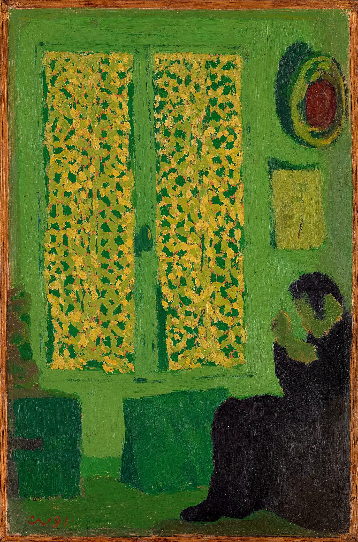 Edouard Vuillard - The Green Interior (1891)