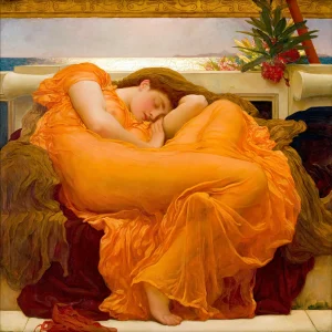 Frederic Leighton - Flaming June (1895)