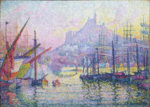 Paul Signac - Notre-Dame-de-la-Garde (La Bonne-Mère), Marseilles (1905)