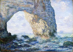 Claude Monet - La Manneporte (Étretat) (1883)