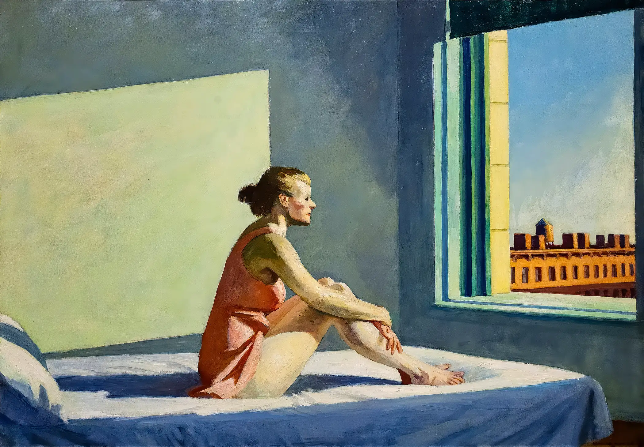 Edward Hopper - Morning Sun (c.1952)