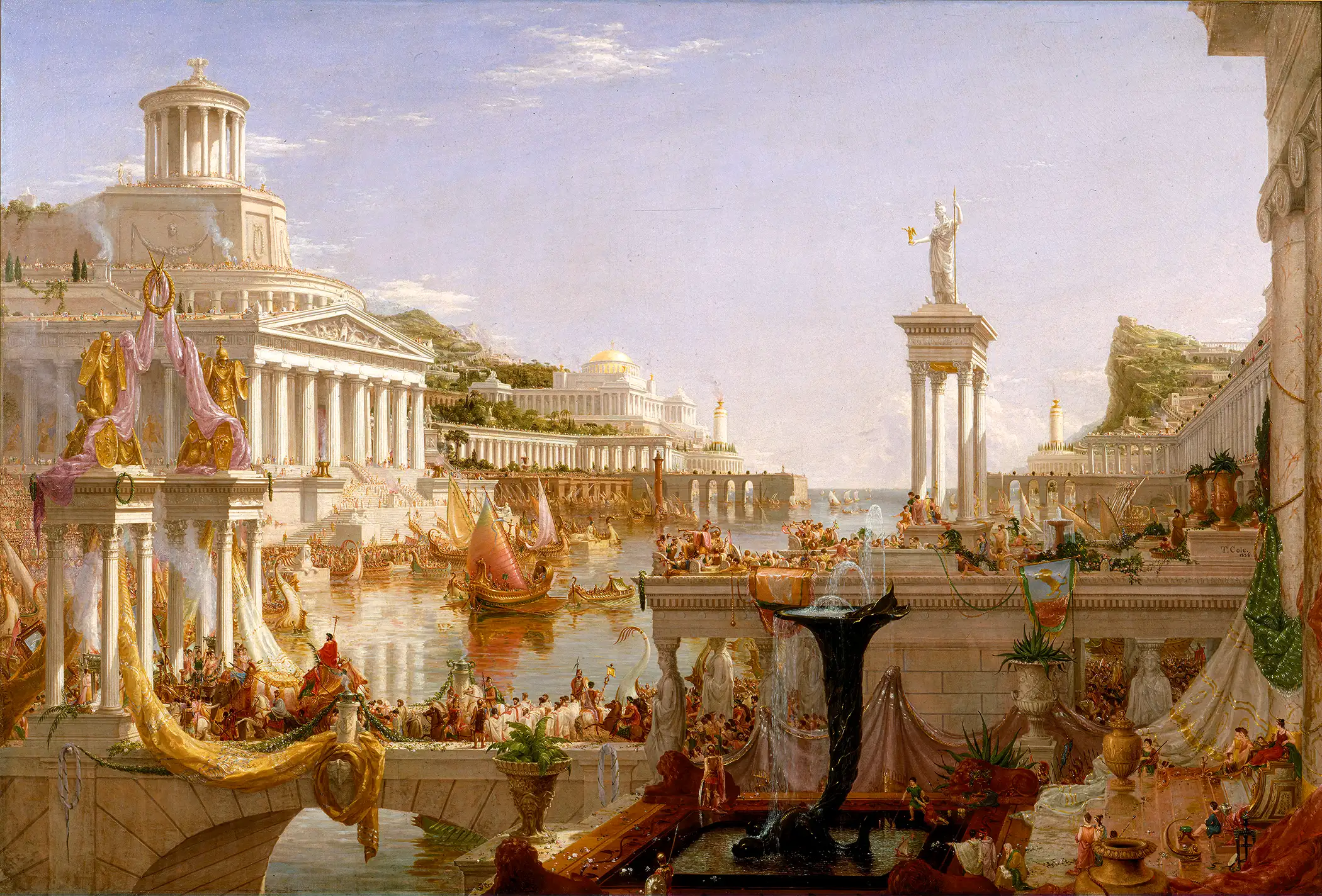 Thomas Cole - The Consummation of Empire (1836)