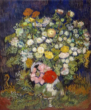 Vincent van Gogh - Bouquet of Flowers in a Vase (1890)