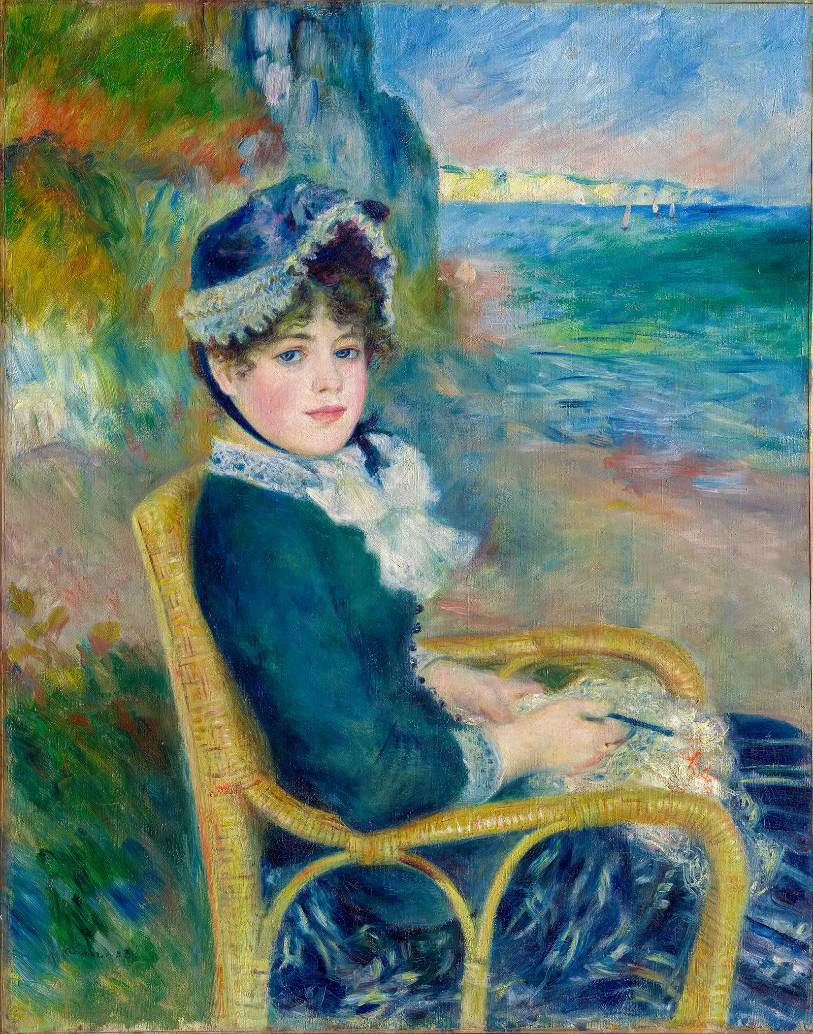 Auguste Renoir - By the Seashore (1883)
