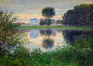 Claude Monet - L'Arbre en Boule, Argenteuil (1876)