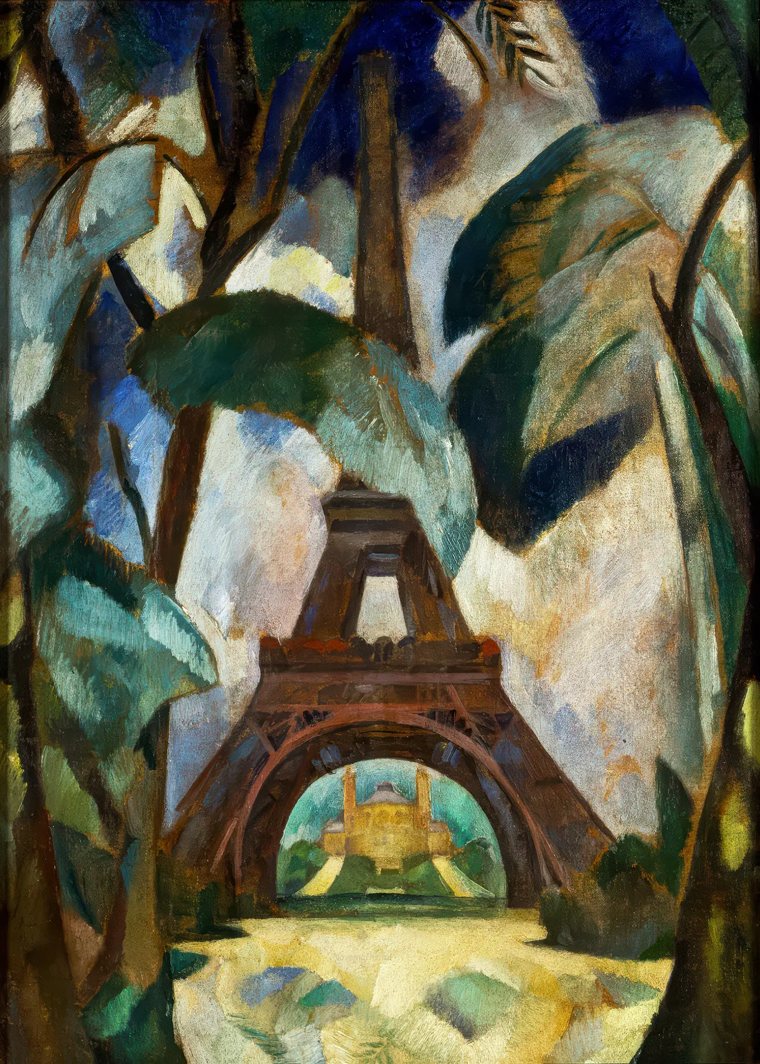 Robert Delaunay - La Tour à l'univers s'adresse (1909)