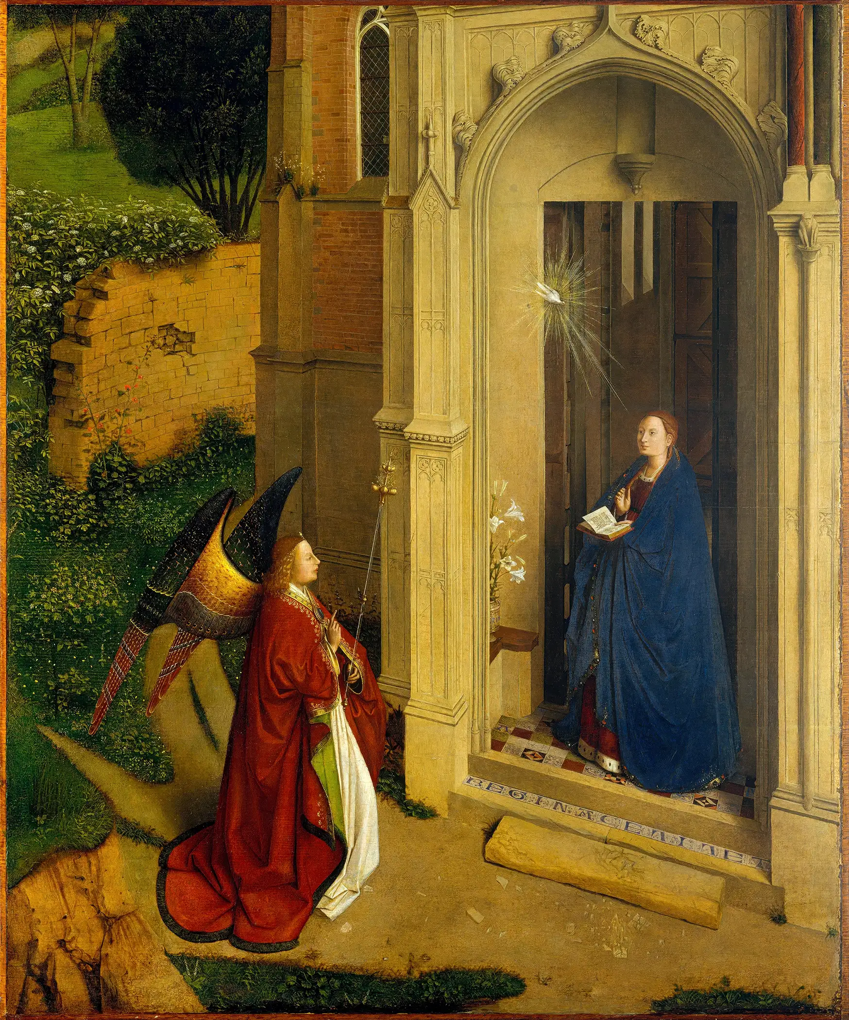 Petrus Christus - The Annunciation (c.1445)