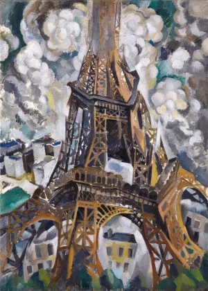 Robert Delaunay - La Tour Eiffel (1909-11)